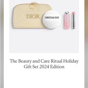 🎁 Dior Gold and Pink Beauty Set 🎁